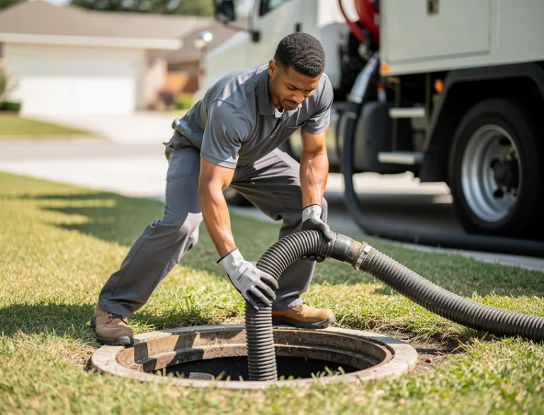 Septic Tank Pumping service in Roseville